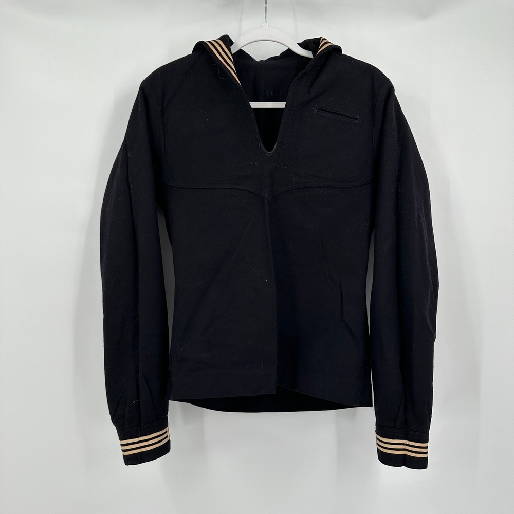 Vietnam War US Navy Dress Blue Jumper No Patch Size Vintage Military Uniform
